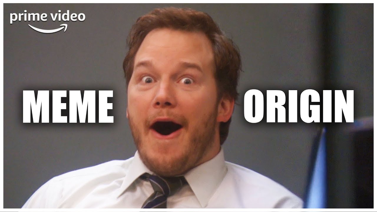 Surprised Chris Pratt | Andy Dwyer | Parks and Recreation [MEME ORIGIN ...