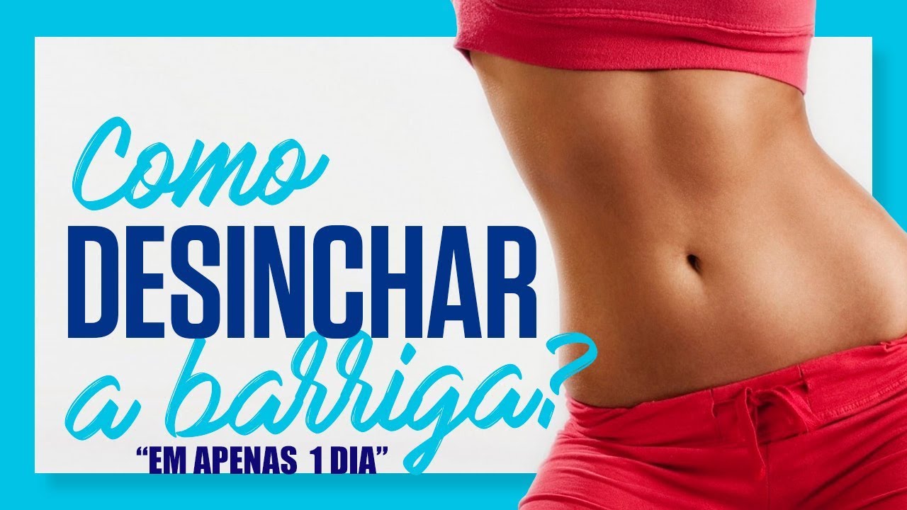 Como desinchar a barriga de maneira fácil com apenas 6 passos em apenas ...