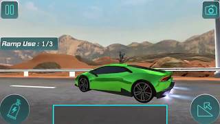 Train vs car stunt 2020 - Marvelous Highway Car Stunts - Ramp Car Stunt Race-Android Gameplay 2020 screenshot 4