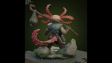 Axolotl Adventurer Color Turntable