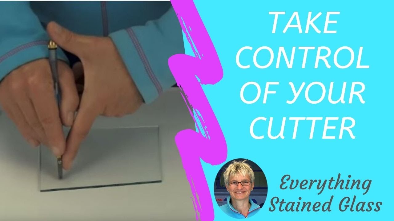 Take Control of your Stained Glass Cutter - Holding a Cutter 