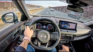 2023 Nissan X-Trail [1.5  213HP] |0-100| POV Test Drive #1628 Joe Black