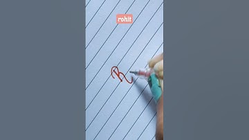 rohit💖❤‍🔥#cursivewriting #shortvideo #nameart