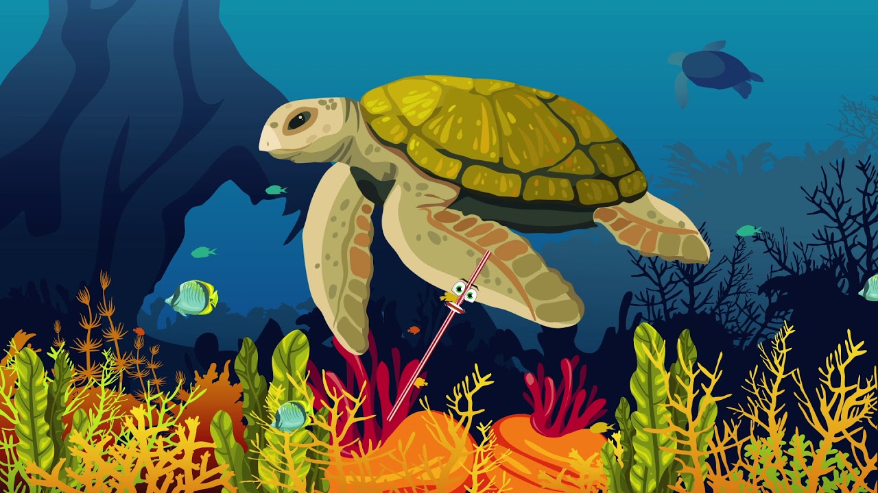 The Turtle That Became the Anti-Plastic Straw Poster Child