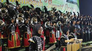 Mars Kota Medan Drum Corps Safarina MAN 1 Medan Pembukaan MTQ kota Medan ke-52 Tahun 2019