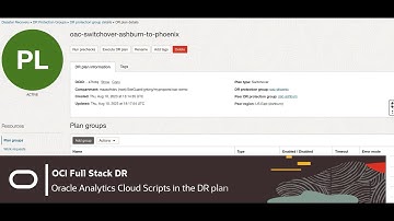 Scripts used to automate recovery for Oracle Analytics Cloud Service (video 3)