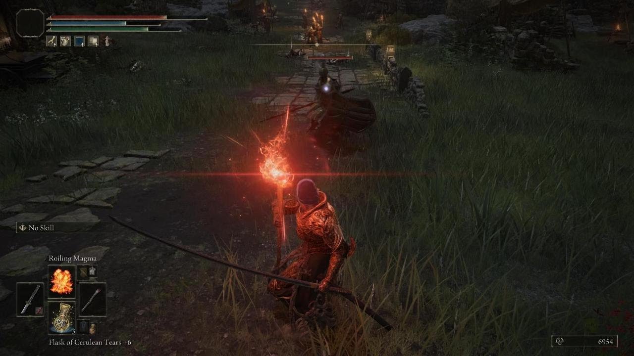 ELDEN RING Testing Rolling Magma Spell. Has potential! YouTube