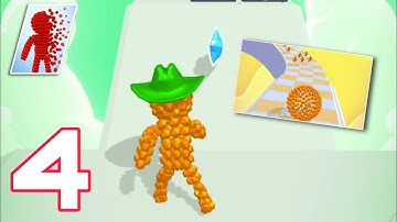 Pixel Rush - All Levels Gameplay Android,ios #5 ( Level 16 17 18 19)