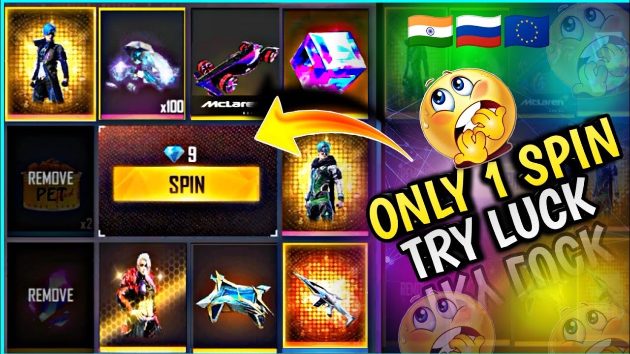 Only 1 Spin Try Luck 🔥 | Garena Free Fire | Date Expired Gaming