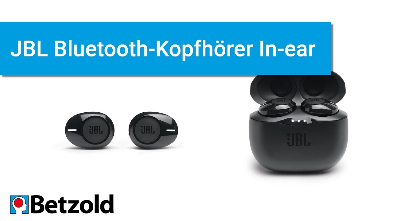 JBL Bluetooth-Kopfhörer In-ear Tune 125 TWS | Betzold - YouTube