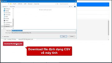 [SlimEmail.vn] Hướng dẫn chuyển đổi file excel sang định dạng CSV