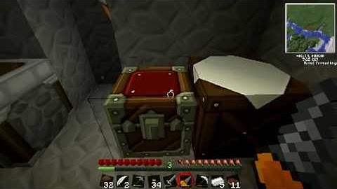 Lets Play Minecraft - Technic Pack - Part 3 - Mining Drill