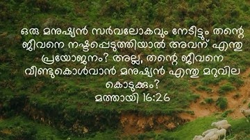 Manushya Nee Mannakum Mannodu Chernneedum മനുഷ്യാ നീ മണ്ണാകും മണ്ണോടു ചേർന്നീടും # Status # Babychan