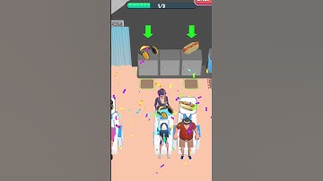 Hyper Hostess serving food #shorts