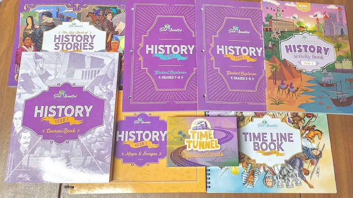 Complete Flip Through of History year 1 from The Good and the Beautiful