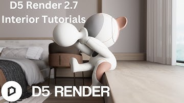 How to Create Realistic Interior in D5 Render | D5 Render 2.7 Tutorials | 3ds max + D5 Render 2.7 |
