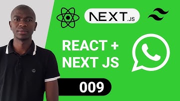 REACT and NEXT JS - WHATSAPP CLONE-009