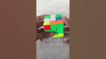 How to make the  Anaconda pattern on a 3x3 #shorts