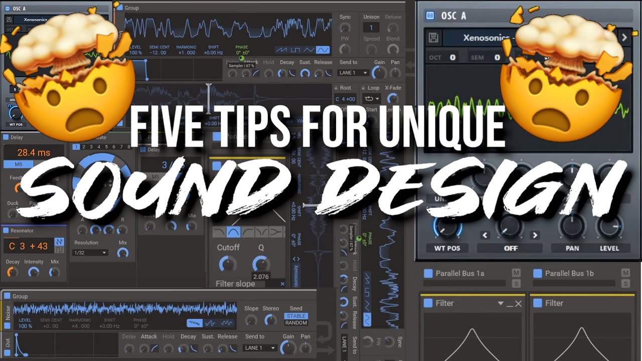 My Top Five Tips for Sound Design YouTube