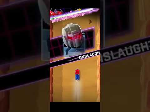 (Transformers Bumblebee Overdrive) Beating Onslaught