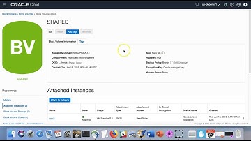 Oracle Cloud Infrastructure: Multi-Attach Block Volumes