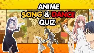 ANIME THEME SONG AND DANCE QUIZ! 🎶🎵🕺