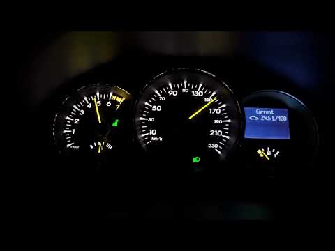 2010 Renault Fluence 1.6 Acceleration 0-180 km/h