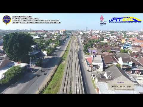 Pantauan Udara!! Pembangunan Jalur Kereta Api KA Elevated Antara Solobapalan-kadipiro (Fase 1)