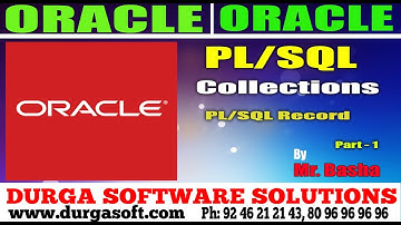 Oracle Tutorial||onlinetraining||pl/sql||Records part-1 by Basha