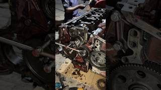 Six Cylinder Engine Rebuilding #engine #rebuild #repair #howto #mechanical #viralshort #shortsfeed