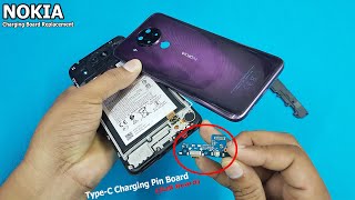 Nokia 5.4 Charging Problem / How to Replace Nokia 5.4 SUB Board / Charging Pin , Ringer & Mic etc..