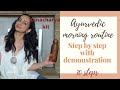 Ayurvedic morning routine explained  demonstrated step by step