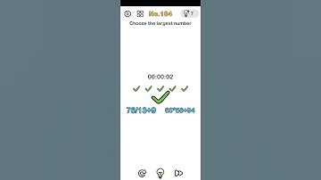 brain out level 184 solve//choose the largest number brain out walkthrough//#shorts#gaming#lavatoxic