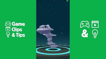 Using Metal Coat to evolve Onix into Steelix in Pokémon Go