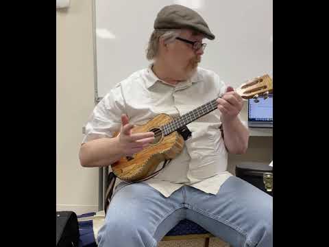 ukelele strumming pattern... "I want my frappacino  now."