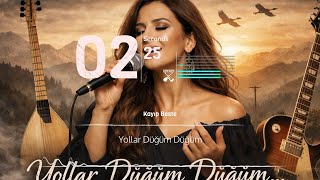 Yollar Düğüm Düğüm - Vuslat İmkansız Duygusal Kadın Vokal Hasret Şarkısı