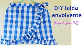 DIY Falda Envolvente con Volantes