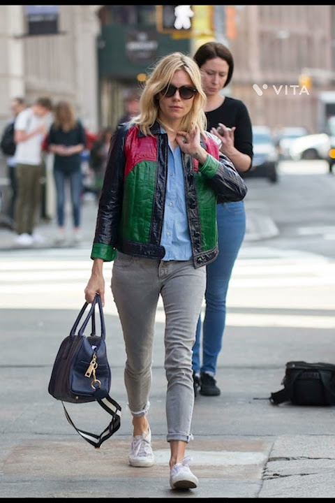 sienna miller louis vuitton bom dia mule outfit