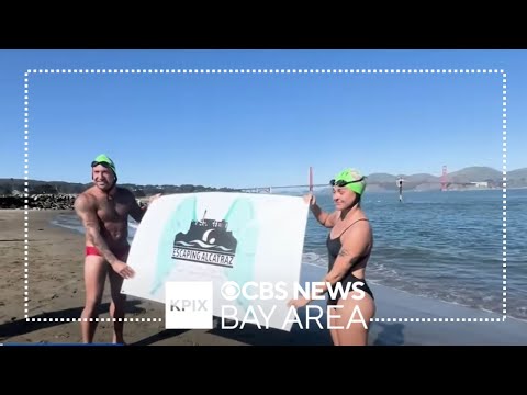 Cancer survivor helping raise money for cancer awareness by swimming to Alcatraz
