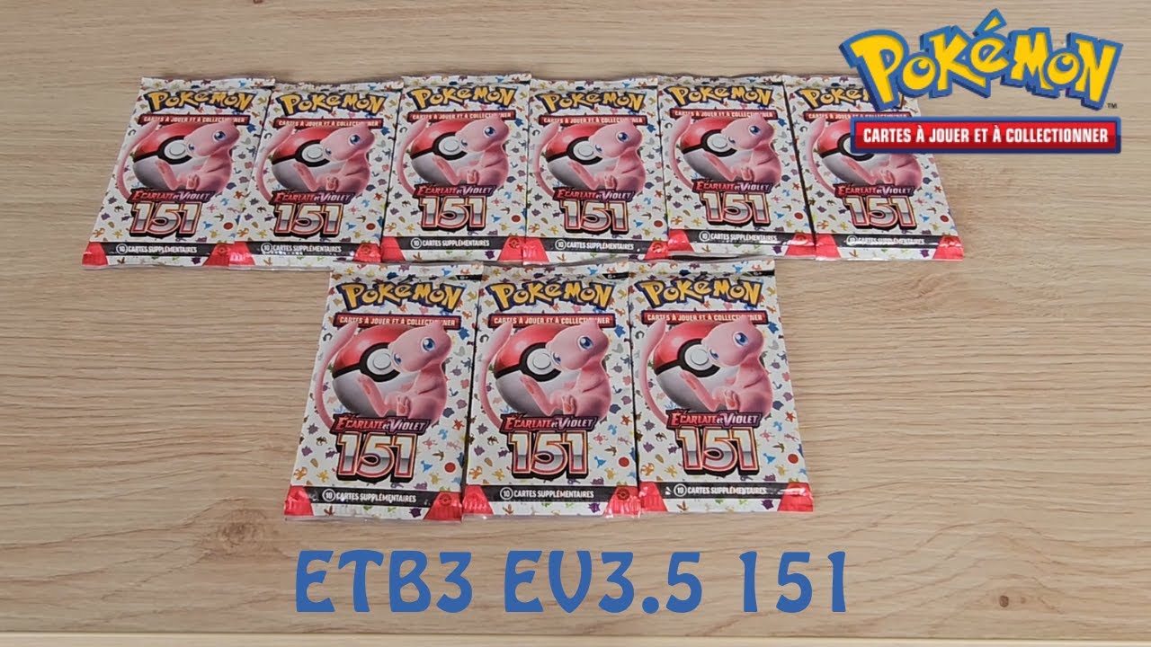 Codes JCC Pokémon Booster 151 (EV3.5) - Livraison par email