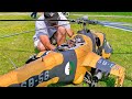 WOW !!! STUNNING !!! HUGE RC MIL MI-24 SCALE MODEL ELECTRIC HELICOPTER / FLIGHT DEMONSTRATION !!!