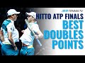 Best Tennis Doubles Points From ATP Finals in London!