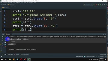 How to Add leading zeroes to a string in Python