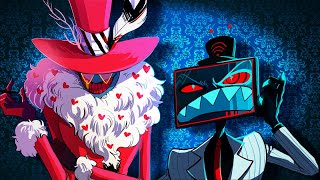 VOX IS A BUSY MAN - VOX X VALENTINO (Hazbin Hotel Comic Dub)