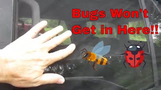 Fastest Easiest Car Camping Window Bug Screens for Camping/Vanlife/SUV