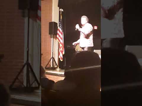 Steve Warren and the singing cookes at Chilhowie High School February 21st 2019