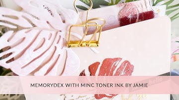 MEMORYDEX WITH MINC TONER INK
