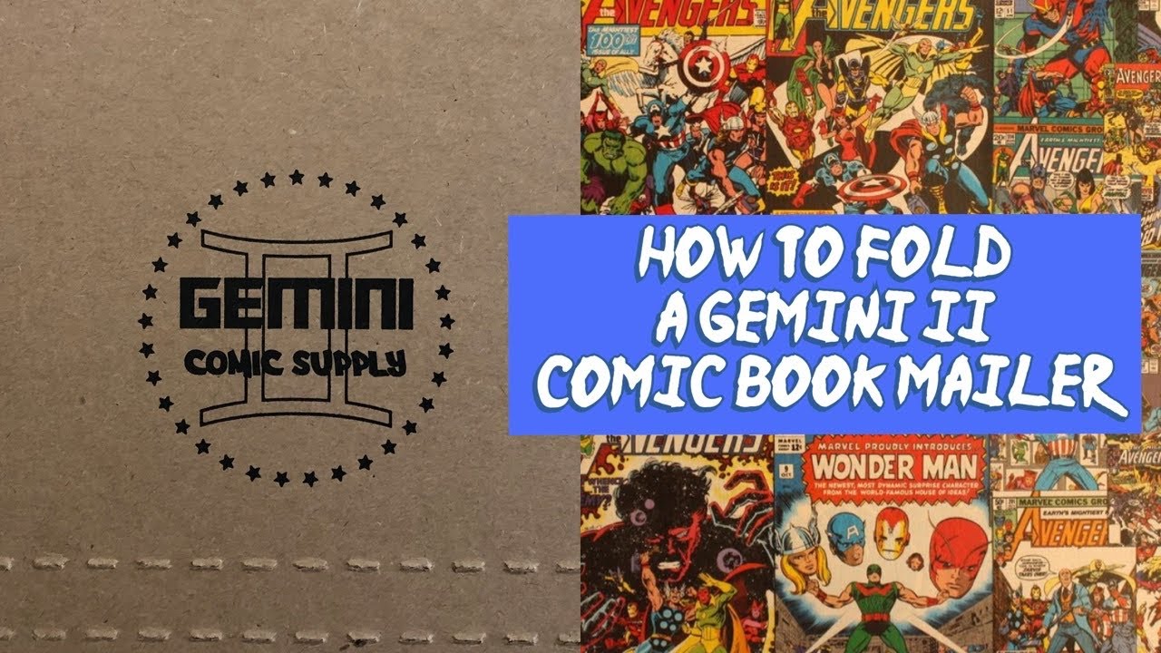 GEMINI COMIC FLASH MAILERS™ – Gemini Comic Supply