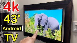 Best Low Price 43 Inch 4k Android TV | Best Android TV | iFFALCON 108 cm (43 inches) 4K Ultra