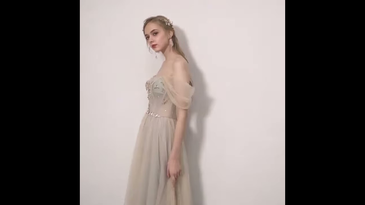 Chic Beautiful Champagne Evening Dresses 2019